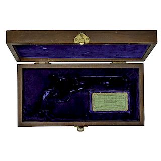 Wooden Gun Case for Colt Model 1862 Police Pistol