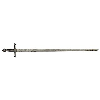 17th Century English Pillow Sword