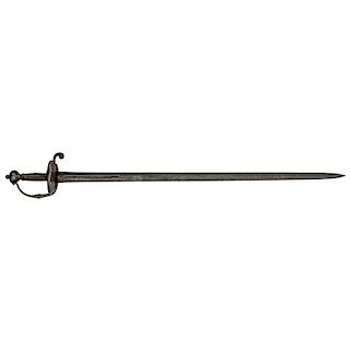 Classic Homogeneous Walloon Sword