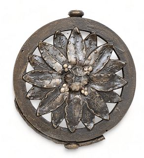 American Bronze Rondel Ca. 1910-1913, "From Michigan Central Station", Dia. 12"