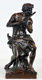 Signed Antoine Coysevox Bronze Figurine