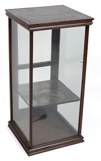 AMERICAN COUNTRY STORE DISPLAY CABINET