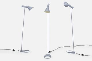 Arne Jacobsen, 'Visor' Floor Lamps (3)