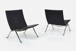 Poul Kjaerholm, PK22 Lounge Chairs (2)