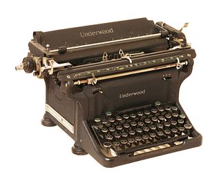 A Vintage American Underwood Typewriter