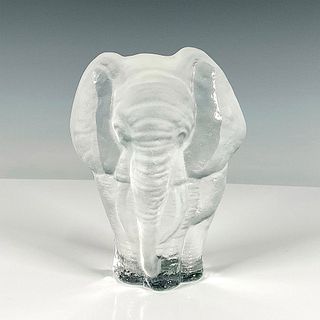 Vintage Viking Art Glass Elephant Figurine