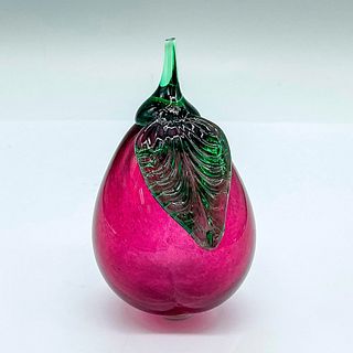 Art Glass Eggplant Figurine