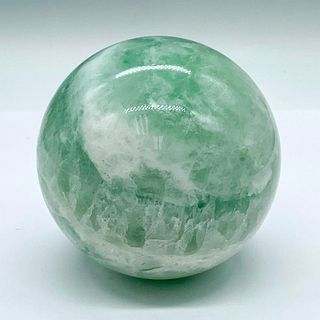 Polished Green Fluorite Orb