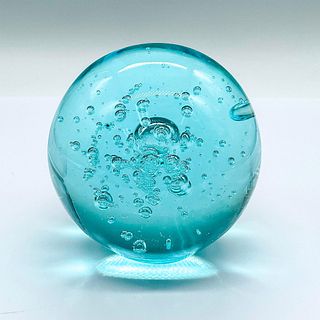 Cristal De Monterrey Glass Orb Paperweight