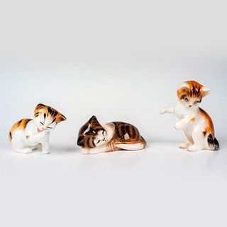 3pc Royal Doulton Kitten Figurines