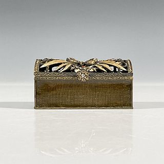Jay Strongwater Enameled Butterfly Trunk Box