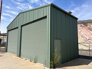 Two bay work shed