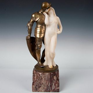 Erich Schmidt-Kestner (1877-1941) Sculpture, Knight and Lady