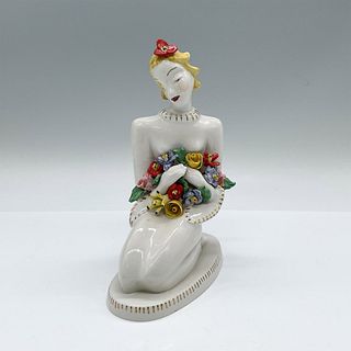Ilaware Pottery Lenci Style Art Deco Figurine