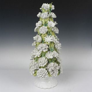 Vintage Ceramic Italian Floral Topiary