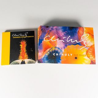 2 Dale Chihuly Hardcover Art Books