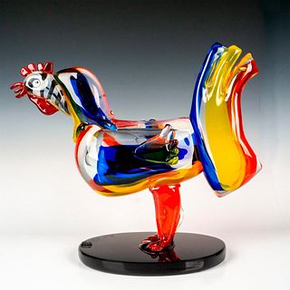 Murano Glass by Walter Furlan Sculpture, Signed