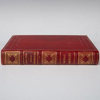Jules Verne, Mathias Sandorf, Aux Harpons, Red Cover