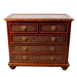 Maitland-Smith Rose Five-Drawer Chest