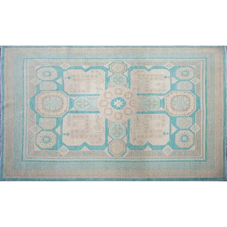 Middle Eastern 100-Percent Hand Woven Wool Rug