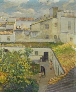 Francis Luis Mora (1874 - 1940) "Seville"