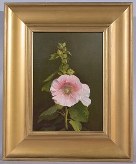 Attri to Martin Johnson Heade, Flower study, 14x10