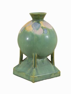 Roseville Pottery, Futura Balloon Globe Vase