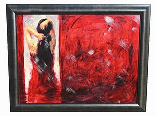 Henry Asencio (California, B. 1971) "Red Door"