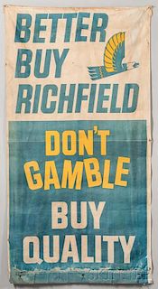 "Better Buy Richfield" Canvas Sign