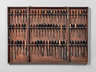 Collection of Holtzapffel Ornamental Turning Tools