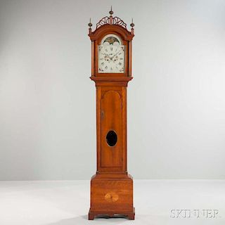 New England Cherry Tall Clock