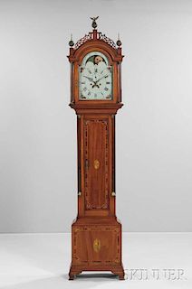 J. Gooding Eight-day Mahogany Tall Clock