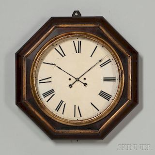 Atkins Thirty-day Wagon Spring Gallery Clock