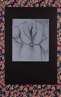 Jim Dine (American, b.1955) 'The Robe Goes to Town' Aquatint