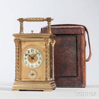 J. Dauer Hour Repeating Carriage Clock