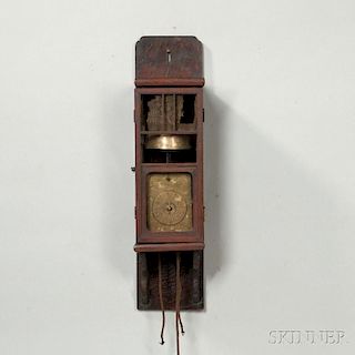 Japanese Lantern Clock and Wall Bracket