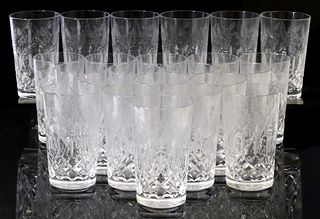 (23) CRYSTAL CLEAR INDUSTRIES 'CELINE' HIGHBALL GLASSES