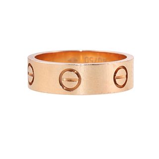 Cartier Love 18k Yellow Gold Ring Size 52