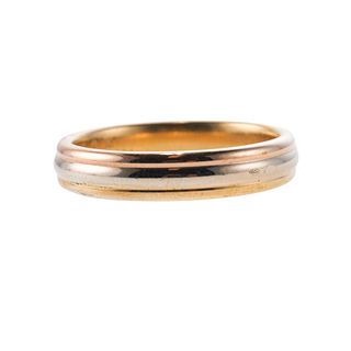 Cartier Trinity 18k Gold Wedding Band Ring
