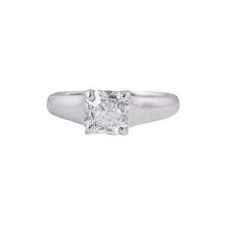 Tiffany & Co GIA 1.30ct F VVS2 Diamond Engagement Platinum Ring