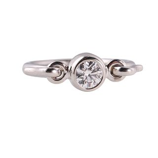Tiffany & Co Peretti Platinum Diamond Ring