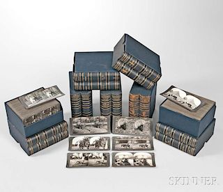 Cased Sets of Keystone View Co. Stereoview Library Cards