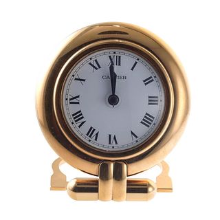 Must De Cartier Colisee Table Clock