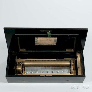 Lever-wind Cylinder Musical Box