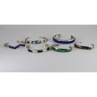 Silver Southwestern Bangle Bracelets