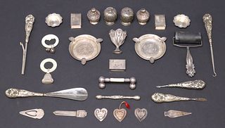 (LOT) STERLING SILVER & OTHER METAL FOR SCRAP, 7.44 OZT