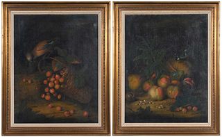 A Pair of Still Life Paintings, Tobias Stranover