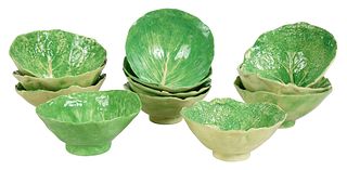 12 Small Dodie Thayer Lettuceware Bowls