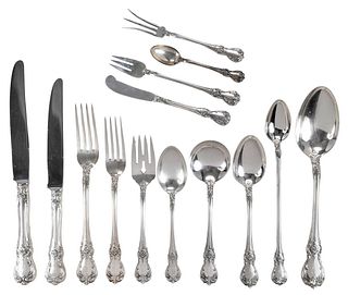 Towle Old Master Sterling Flatware, 204 Pieces