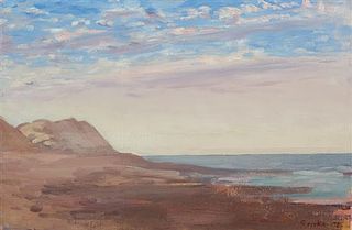 Paul Resika, (American, b. 1928), Beach and Shadow